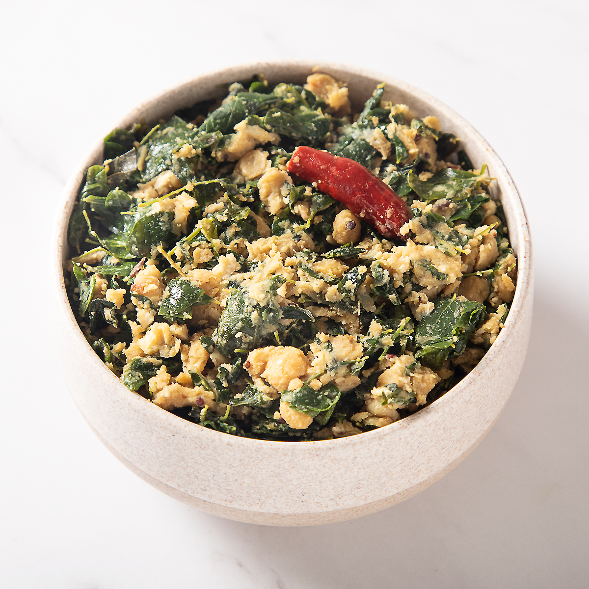 Chana Dal with Moringa