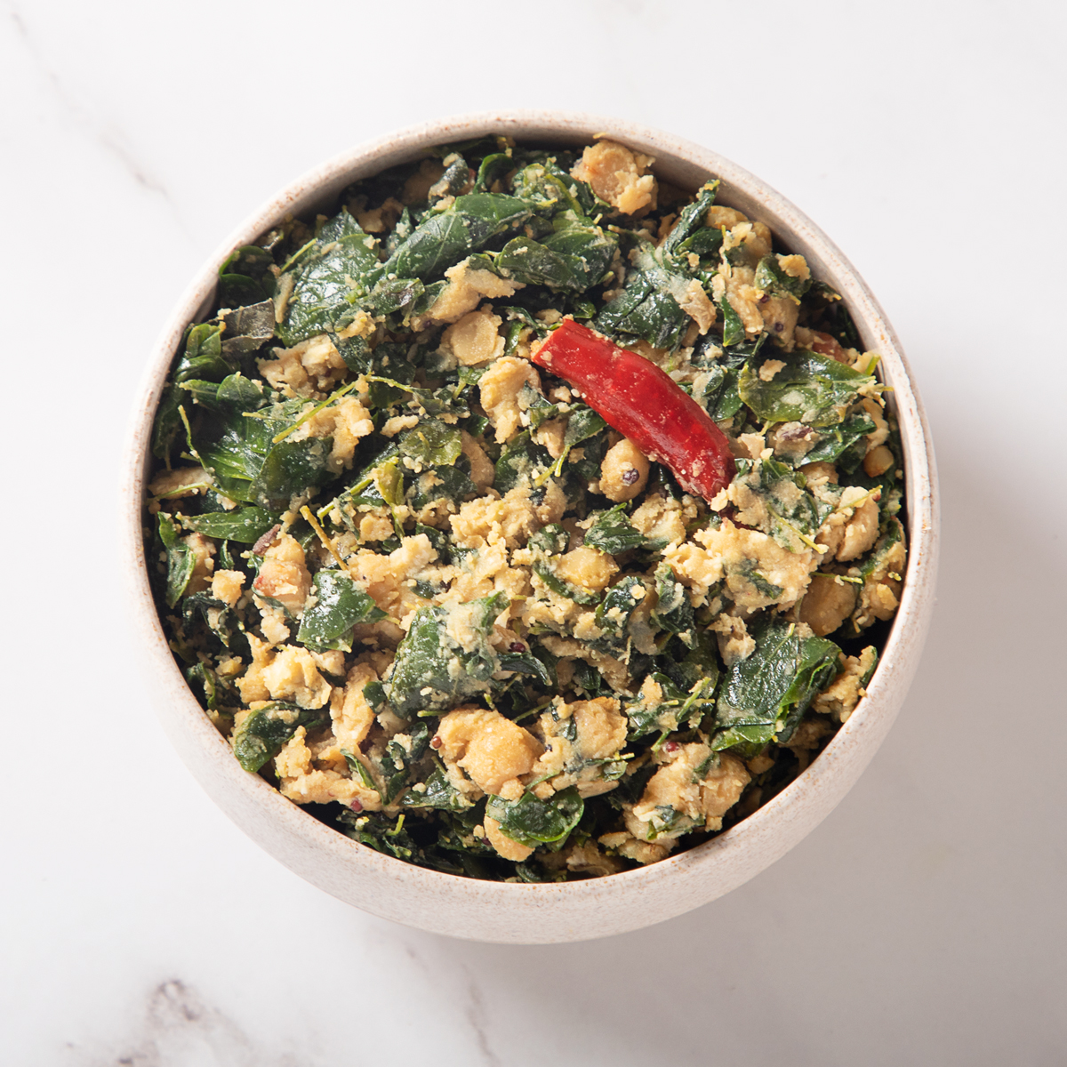 Chana Dal with Moringa